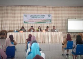 Camat Kotamobagu Utara Buka Kegiatan Lokakarya UPTD Puskesmas Upai