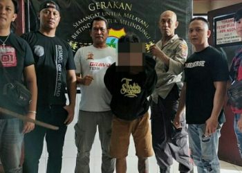 Tim ROTR Polresta Manado Amankan Pelaku Penganiayaan dengan Pedang Samurai di Tingkulu