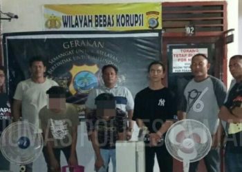 Dua Pelaku Pencurian di Kelurahan Teling Atas Ditangkap Tim ROTR Polresta Manado