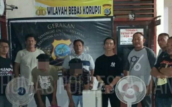 Dua Pelaku Pencurian di Kelurahan Teling Atas Ditangkap Tim ROTR Polresta Manado