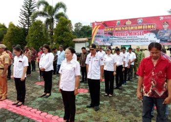 Polres Minsel Gelar Apel Kasatkamling Guna Tingkatkan Harkamtibmas Jelang Pemilu Serentak 2024