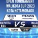 Jangan Lewatkan, Berikut Jadwal Pertandingan Wali Kota Cup Senin 19 Agustus