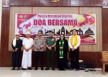 Polres Minahasa Selatan Gelar Doa Bersama dan Lomba Vocal Group