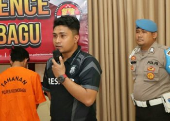 Diduga Cemburu dan Tikam Korban, AL Ditangkap Resmob Kotamobagu di Poopo
