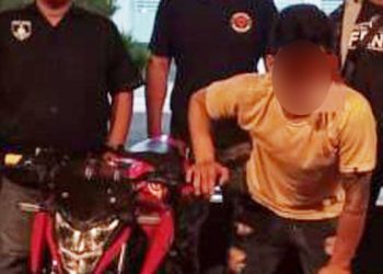 Tim Alpha ROTR Polresta Manado Amankan Terduga Pelaku Curanmor yang Beraksi di Kawasan Megamas