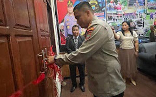 Kapolres Minahasa Selatan Resmikan Graha Tatag Trawang Tungga