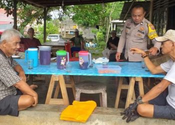 Bhabinkamtibmas Polsek Bunaken Aktif Lakukan Sambang Warga