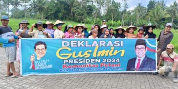 Relawan Komunitas Petani di Boltim Deklarasikan Muhaimin Iskandar Presiden 2024