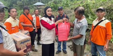 Korwil Baguna Sulut Sambangi dan Beri Bantuan Warga Matabulu dan Desa Iyok