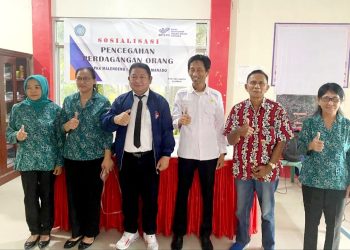 Kabalai BP2MI SulutGo Malut Didaulat Narasumber Sosialisasi Pencegahan TPPO