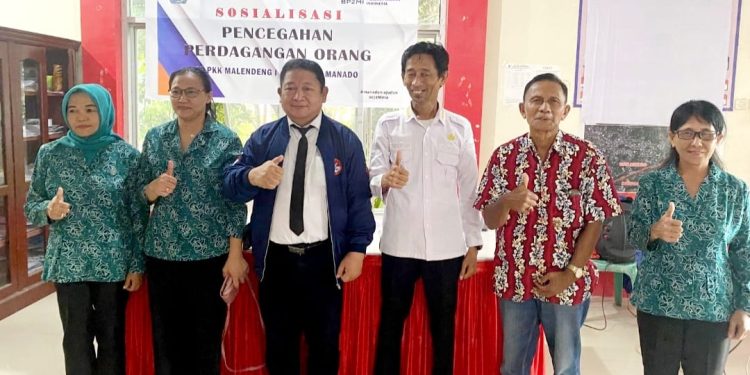 Kabalai BP2MI SulutGo Malut Didaulat Narasumber Sosialisasi Pencegahan TPPO