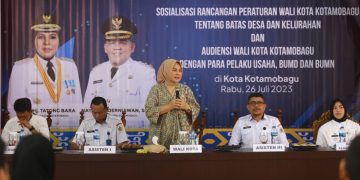 Tatong Bara Buka Sosialisasi Rancangan Perwako Batas Desa dan Kelurahan