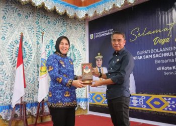 Bahas Kerja Sama Antar Daerah, Bupati Boltim Sambangi Kotamobagu