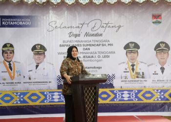 Tatong Bara Terima Kunker Bupati dan Wakil Bupati Mitra