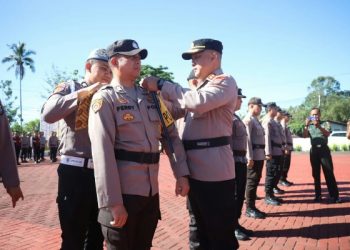 128 Anggota Polri di Tomohon Siap Ditugaskan Sebagai Polisi RW