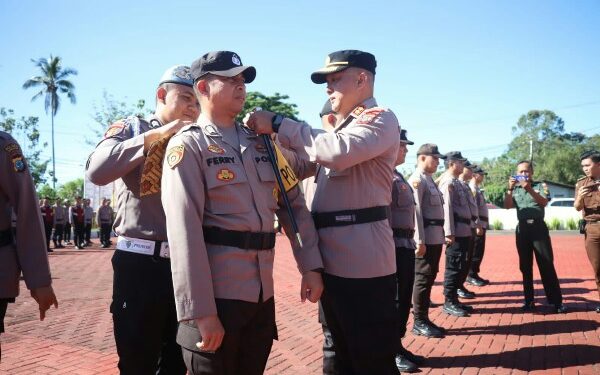 128 Anggota Polri di Tomohon Siap Ditugaskan Sebagai Polisi RW