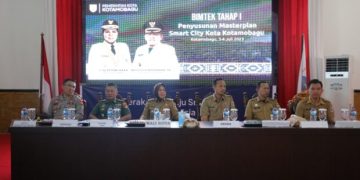 Tatong Bara Buka Bimtek Penyusunan Masterplan Smart City Kotamobagu