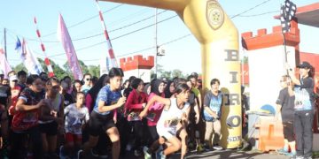 Ratusan Peserta Meriahkan Fun Run Hari Bhayangkara ke-77 Polres Tomohon