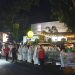 Polisi Kawal Pawai Malam Takbiran Idul Adha 1444 H di Kota Bitung
