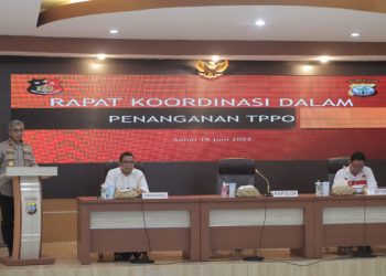 Polda Sulut Gelar Rakor Penanganan TPPO Bersama Instansi Terkait
