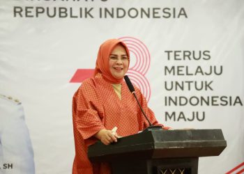 Tatong dan Nayodo Hadiri Malam Resepsi HUT ke-78 RI