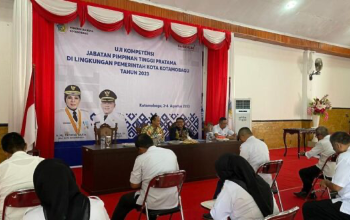 Pemkot Kotamobagu Gelar Uji Kompetensi Pejabat Tinggi Pratama