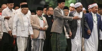 Digelar di Halaman Istana Merdeka, Lima Ulama dari Sulut Hadiri Dzikir dan Doa Kebangsaan
