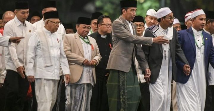 Digelar di Halaman Istana Merdeka, Lima Ulama dari Sulut Hadiri Dzikir dan Doa Kebangsaan
