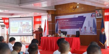 Bawa Materi Daya Saing, Tatong Bara Beri Kuliah Umum di Kampus IPDN Sulut