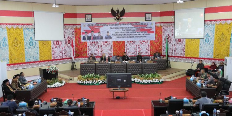 TBNK Hadiri Rapat Paripurna Istimewa Mendengarkan Pidato Presiden RI