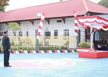 Tatong Bara Irup Penyerahan Remisi Umum di Rutan Kelas II B Kotamobagu