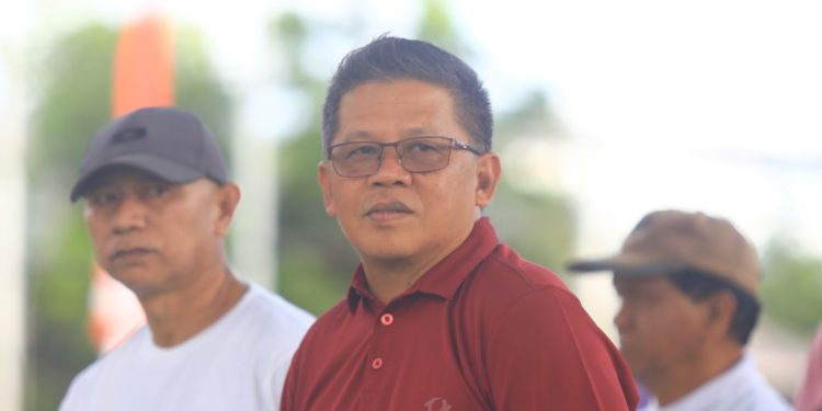 Nayodo Saksikan Pertandingan Turnamen Sepak Bola Wanita