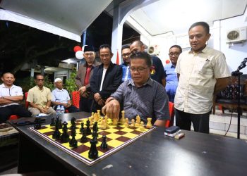 Wawali Nayodo Buka Turnamen Catur se-BMR