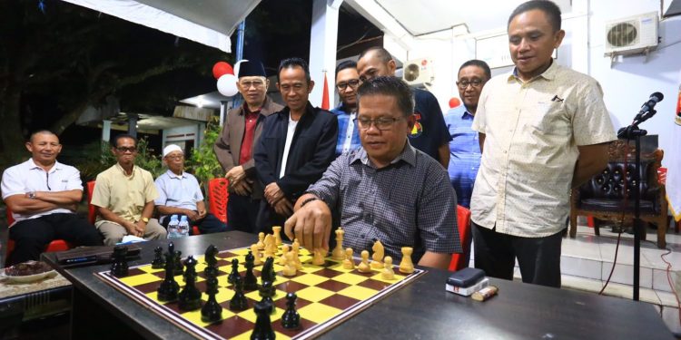 Wawali Nayodo Buka Turnamen Catur se-BMR