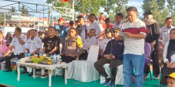 Nayodo Hadiri Laga Final Sepak Bola Wanita