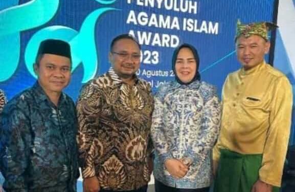 Tatong Bara Hadiri Penganugerahan PAI Award 2023 Tingkat Nasional
