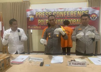 Polres Kotamobagu Gagalkan Peredaran Enam Paket Sabu