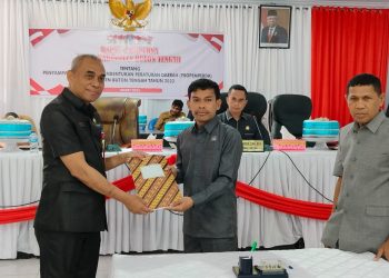 DPRD Buton Tengah Terima LKPJ Tahun Anggaran 2022