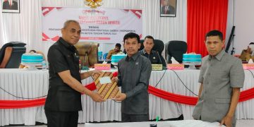 DPRD Buton Tengah Terima LKPJ Tahun Anggaran 2022