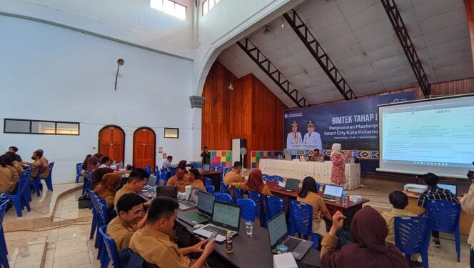 Hari Kedua Bimtek Masterplan Smart City, Fahri: Jadi Acuan Pemkot Kotamobagu 5 Tahun Kedepan