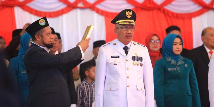 Berikut Pesan Gubernur Sulut Saat Lantik Lima Penjabat Kepala Daerah