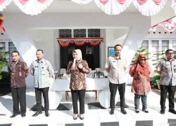 Tatong Bara Pimpin Apel Kerja Terakhir sebelum Purna Tugas