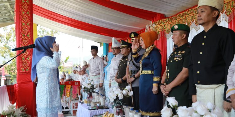 Tatong Bara Irup Upacara Peringatan HUT ke-59 Provinsi Sulut