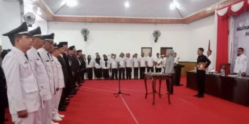 Ratusan Pejabat di Kotamobagu Dilantik, Ini Nama-Namanya