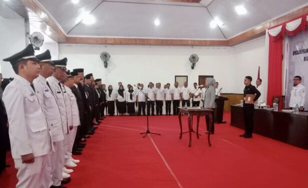 Ratusan Pejabat di Kotamobagu Dilantik, Ini Nama-Namanya