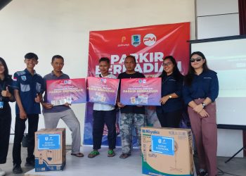 Parkir Berhadiah di Pasar Bersehati Manado, Cukup Pakai Karcis Bawa Pulang Barang Elektronik