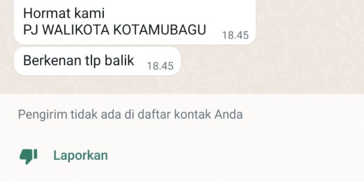 Baru Menjabat, Nama Pj Wali Kota Asripan Nani Langsung Dicatut