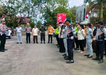 Polres dan Dishub Kotamobagu Razia Pelanggar Lalulintas