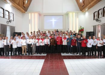 Wali Kota Asripan Nani Hadiri Pelantikan Panitia Natal PELPRIP BMR