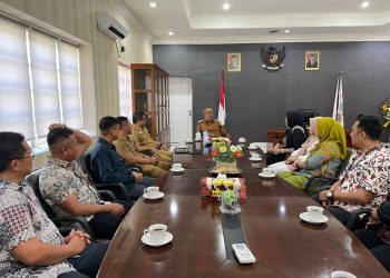 Wali Kota dan Pihak Bank SulutGo Bahas Terkait Pembangunan Ekonomi